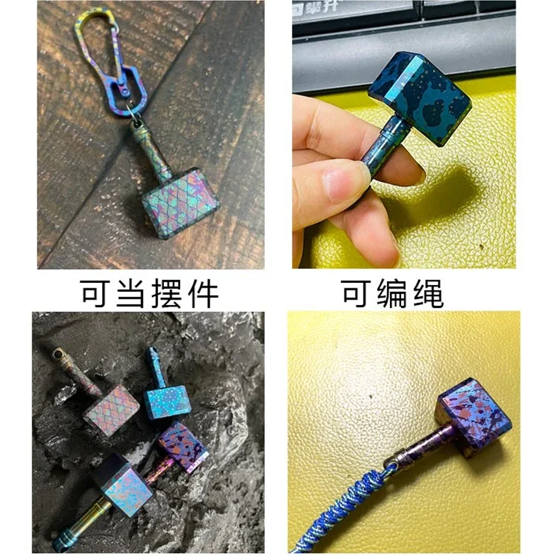 EDC титановые бусины A Kinife подвеска украшения ожерелье браслет снаряжение для