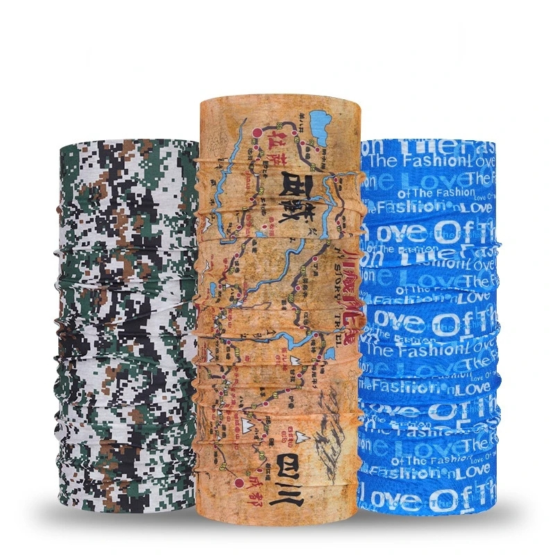

Multifunctional UV Protection Magic Scarf Neck Warmer Tube Outdoor Fishing Hiking Cycling Face Head Wrap Cover Bandana Headband