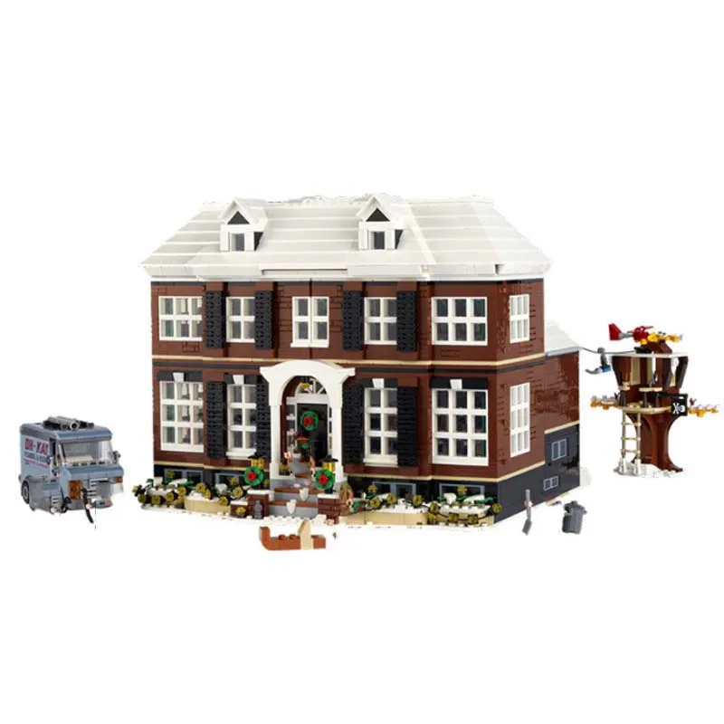 DIY 21330 Alone Home House Set Model Building Bricks Educational Toy For Boys Kids Christmas Gifts