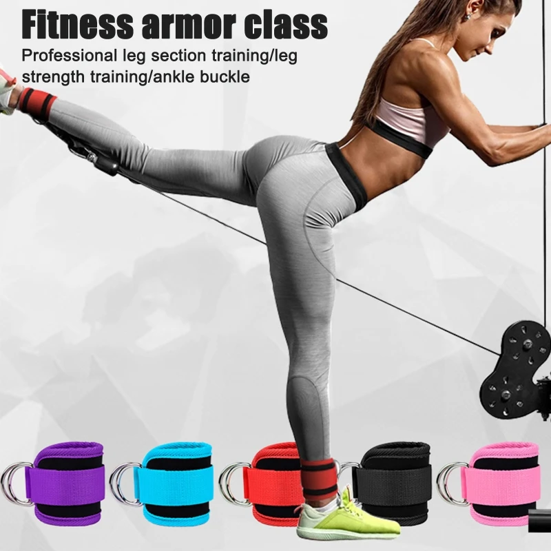 

Adjustable D Buckle Ankle Straps Taekwondo Leg Strength Training Sports Protective Gear With Weight Booster Belt Buckle