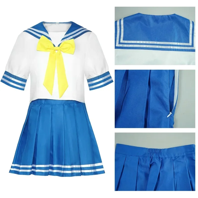Фото Izumi Konata Косплей Костюм Аниме Lucky Star Школьная форма Полный комплект одежды для косплея костюмы на Хэллоуин женские JK Sailor Suits №5
