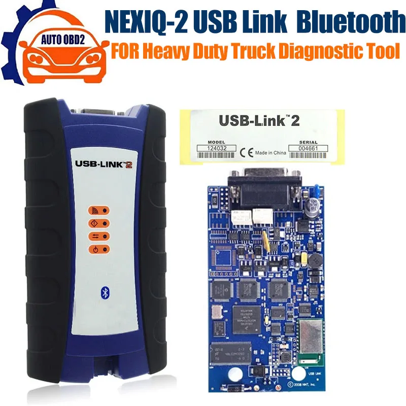 

NEXIQ-2 USB Link N2 version 2 For Diesel For ISUZU NE IQ 2 Scanner With 125032 Bluetooth Heavy Duty Truck Diagnostic Tool NLINE6