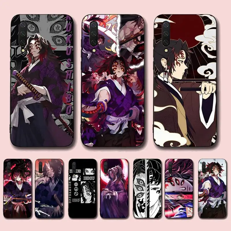 

Kokushibo anime Phone Case for Xiaomi mi 5 6 8 9 10 lite pro SE Mix 2s 3 F1 Max2 3