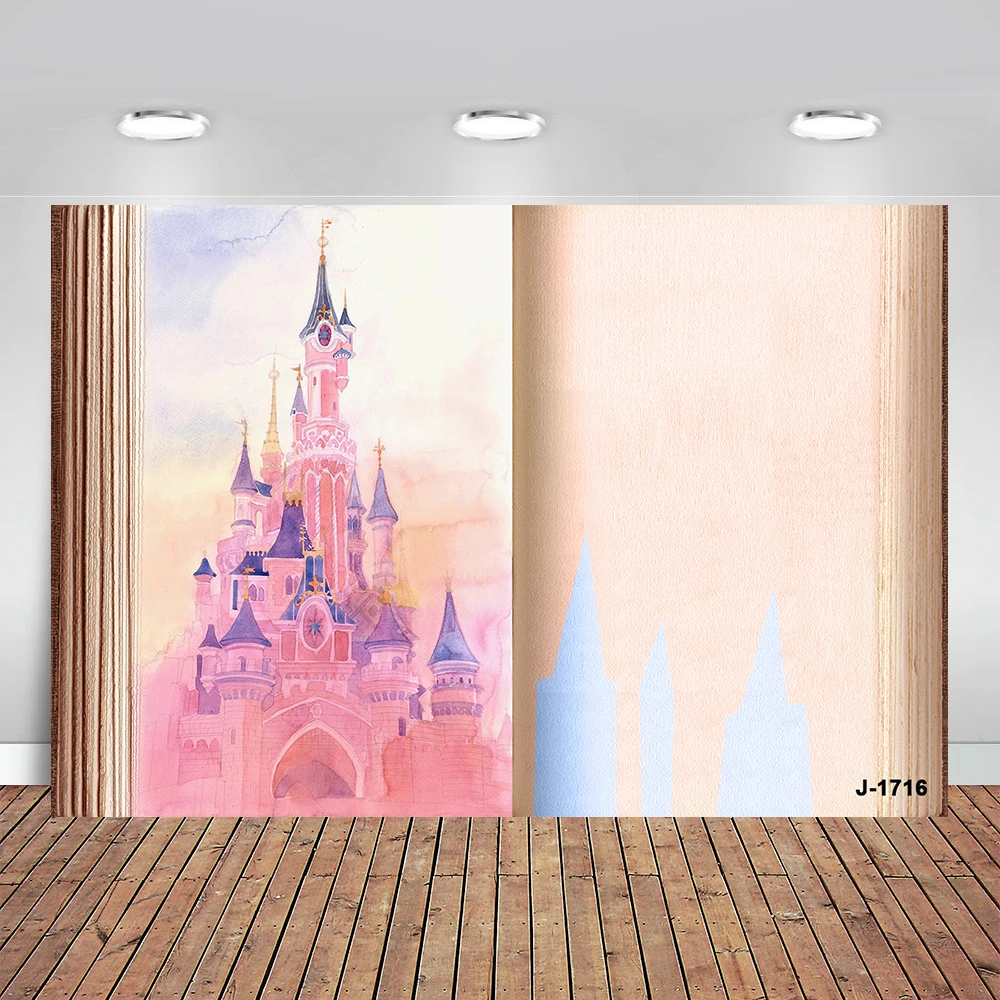 

Wedding Ceremony Backdrop Once Upon A Time Book Fairy Ancient Castle Princess Birthday Party Customize Decor Background Studio