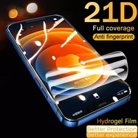 21d hydrogel film for iphone 11 pro max screen protector 11pro max for iphone 12 mini soft film 6s 7 8 plus x xs max xr se 128gb