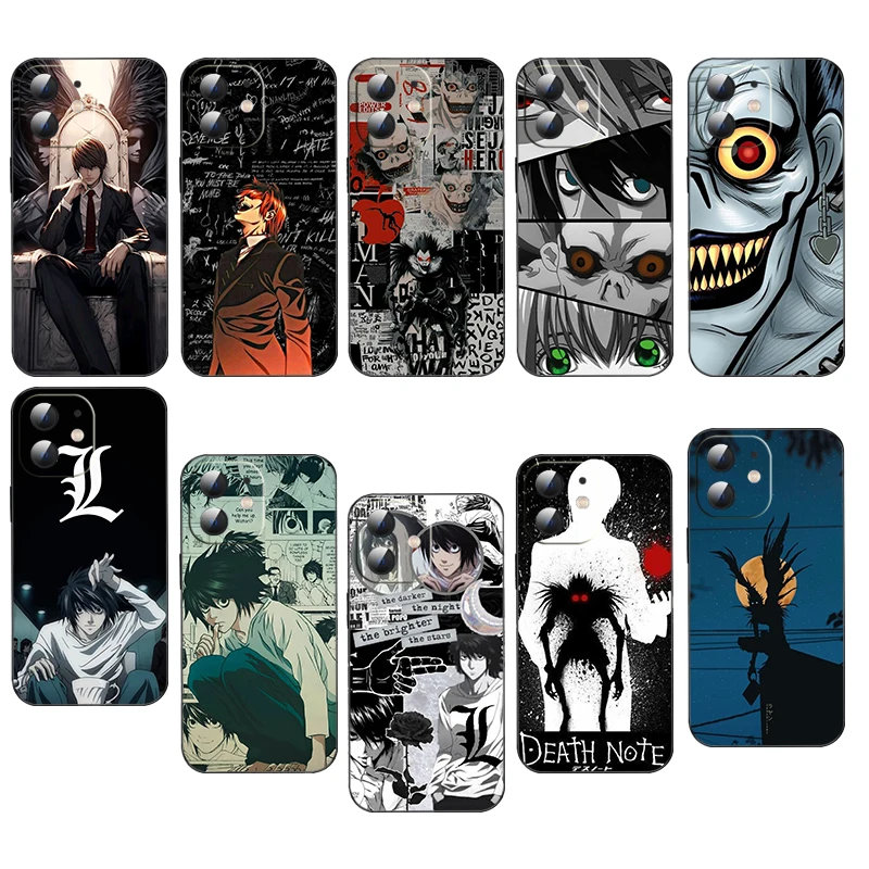 Мягкий силиконовый чехол A-6 Death Note Anime для Xiaomi Mi F1 9T Pro A1 5X A2 Lite A3 CC9E 10T 11T 12Pro 12X Caver