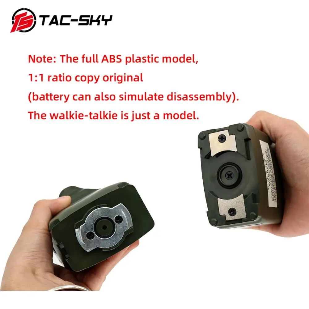 TS TAC-SKY Tactical Headset PTT 6 Pin U94 PTT+AN/PRC152 152A Military Radio Walkie Talkie Model Harris Virtual Chassis Dummy