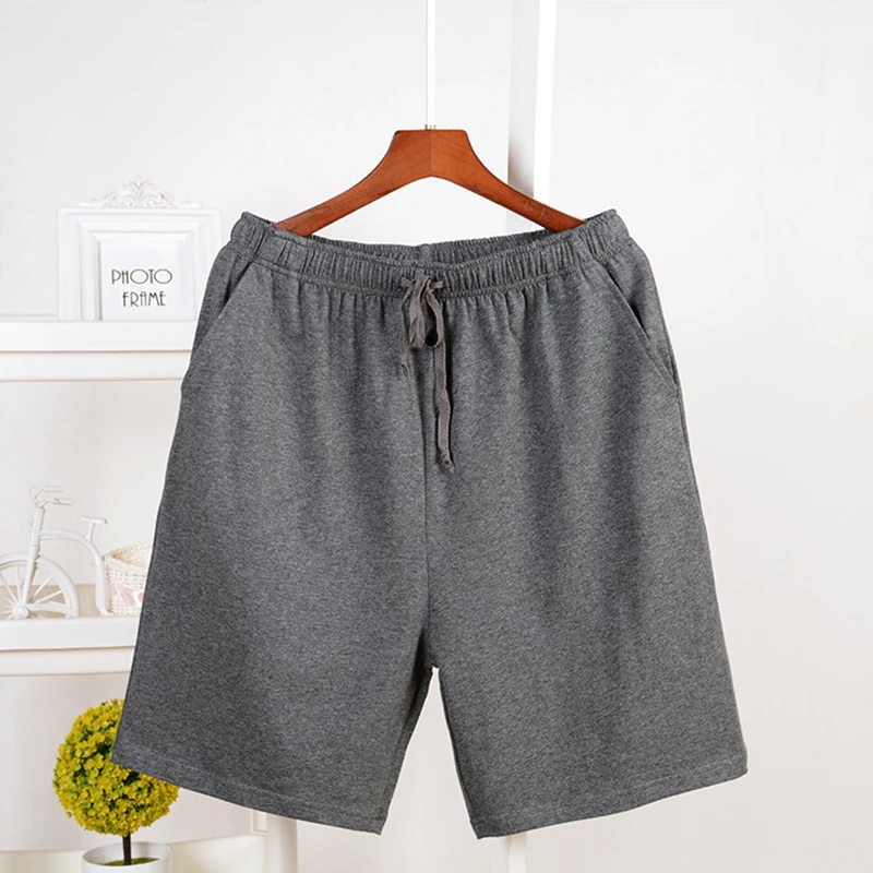 Summer Cotton Mens Sleep Bottoms Casual Sleepwear Comfortable Sleeping Pants Underwear Soft Male Loose Home Wear Sleep Shorts