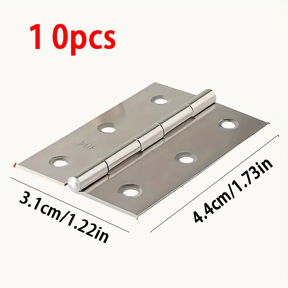 

10 шт., фурнитура, петли из нержавеющей стали, дверной соединитель, мебельный ящик, монтажная петля для шкафа, домашние двери, фурнитура, аксессуары
