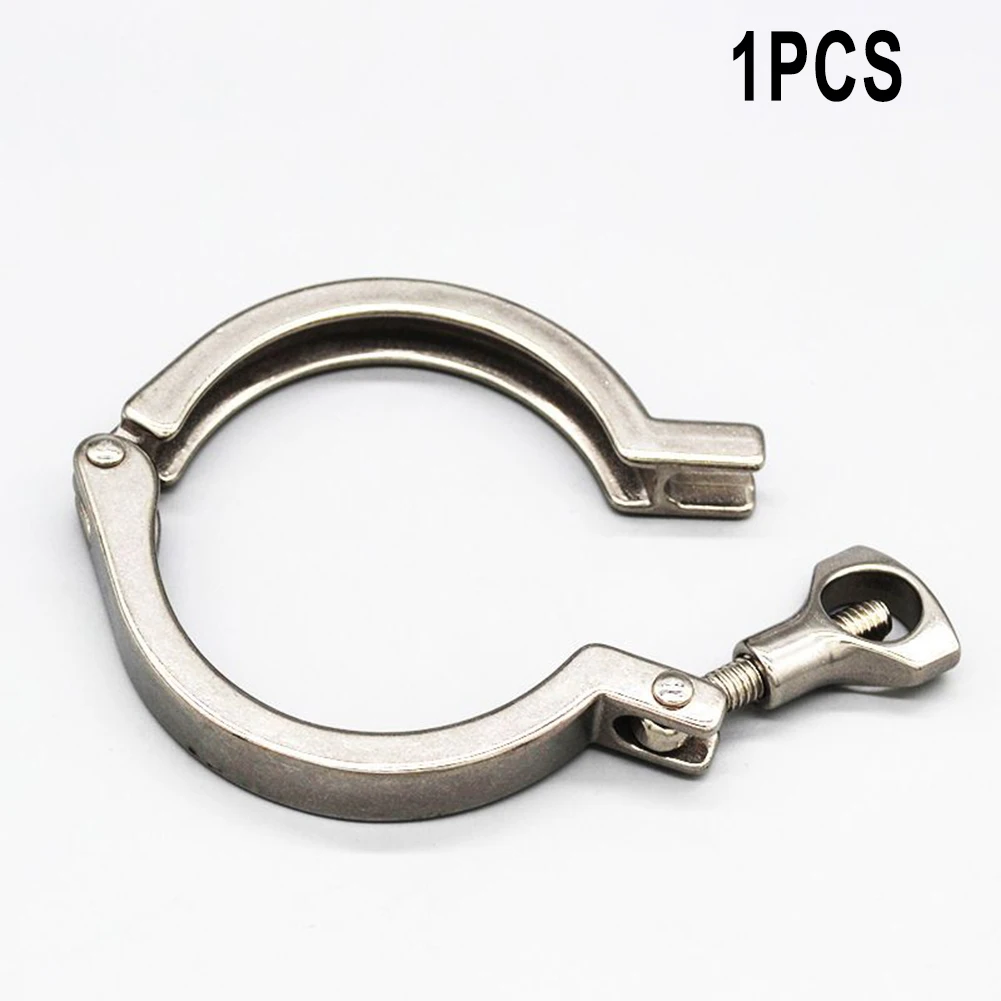 

Tri Clamp 1.5"2"2.5"3"3.5"4"Stainless Steel Sanitary Clamps Ferrule Quick Connector Pipe Fitting Homebrew Beer High Quality