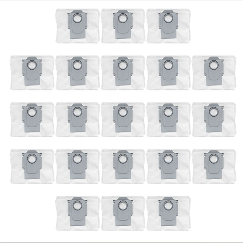 

21Pcs Dust Bag For Xiaomi Roborock S8 PLUS S8 Pro Ultra /S7 Maxv Ultra / Q5+ / Q7+ / T8 Robot Vacuum Cleaner Accessories