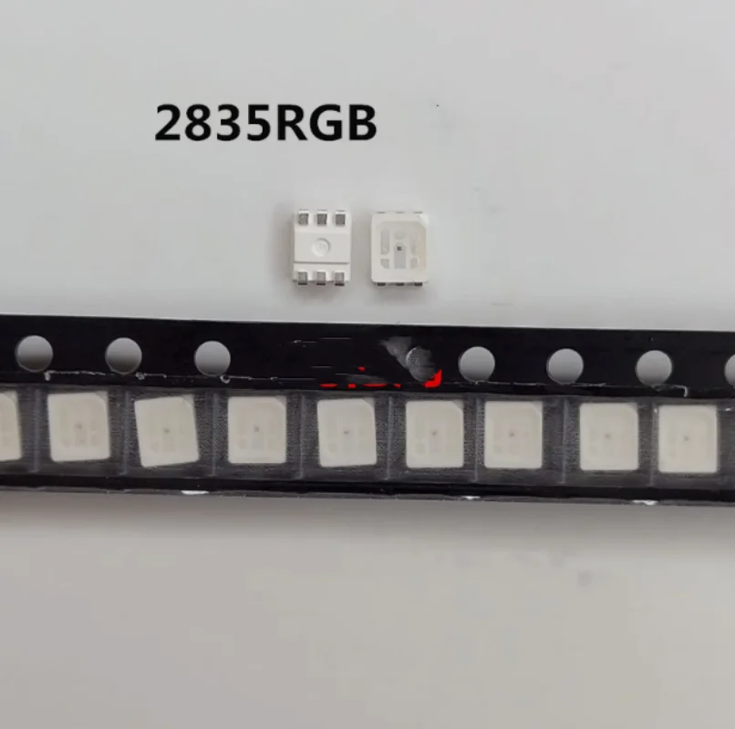 

1000 шт. 2835RGB шесть ножек 0,2 Вт сверхвысокая яркость полноцветный трехцветный световой патч семицветный светодиод