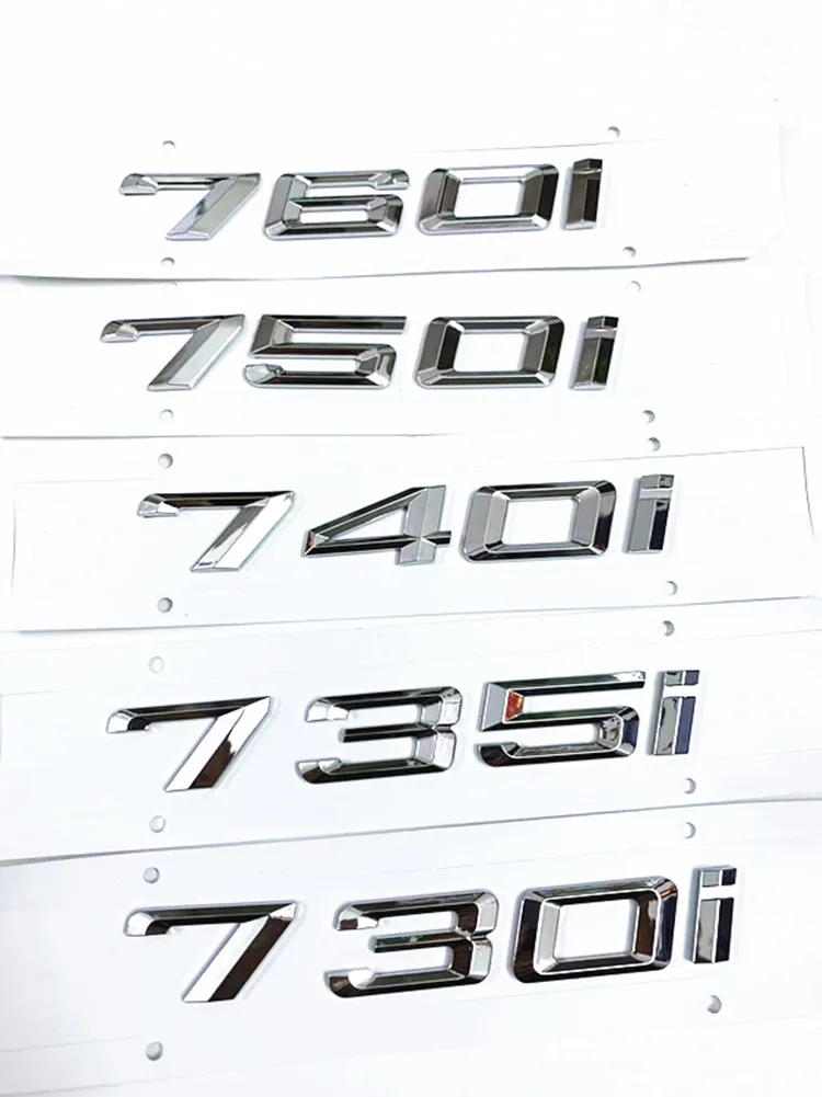 10 шт. Логотип BMW 725I 728i 730i 735I 740i 750i 760i задний номер логотипа E23 E32 E38 E65/E66 F01