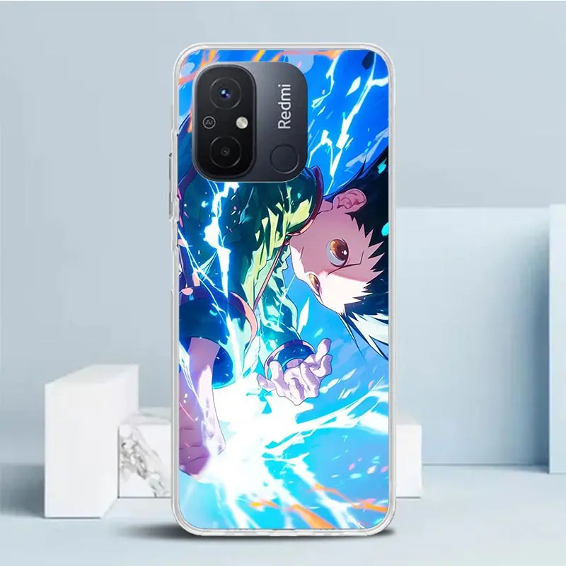 Huner X-Hunters Gon для Xiaomi Redmi 14C 13C 12C 10C 9C Чехол телефона 13 12 10 9 10A 9A 9T 8A 8 7A 7 6A 6 K70 K60 K40 K20 Pro