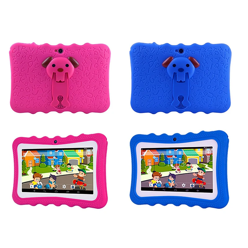 

Q7 Hd Screen 7 Inch 1+8g Quad Core Children Tablet Android 4.4 Wifi Bluetooth Player Speaker Kid Puzzle Learning Tablet