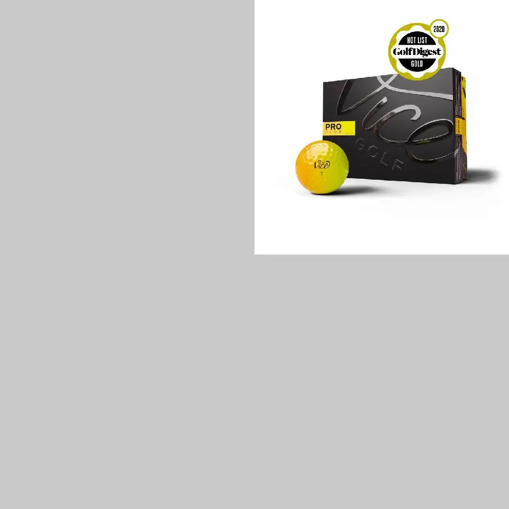 

High Quality Colored Orange Yellow Pro Plus Edition Golf Balls