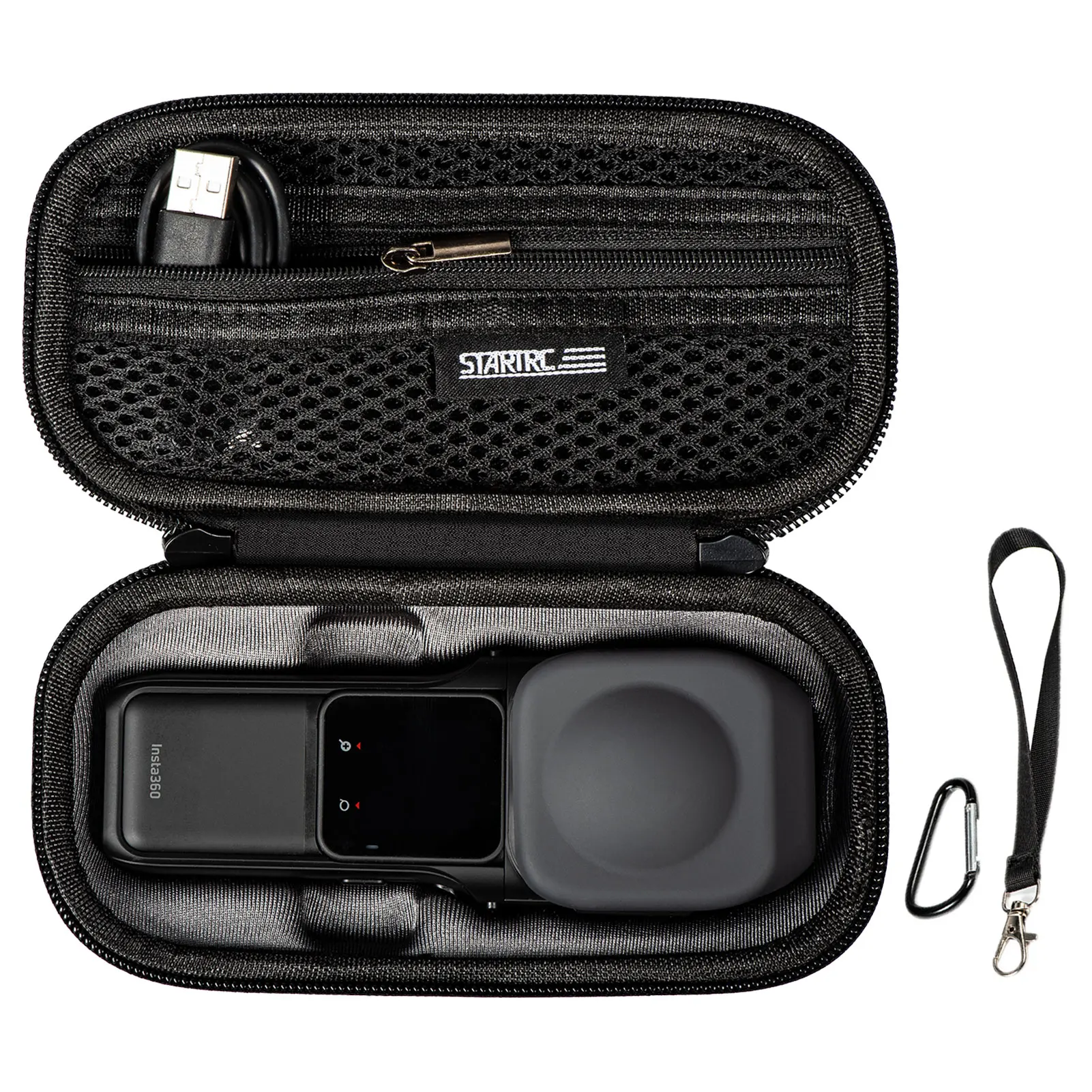 

Новинка, 1 дюймовая панорамная сумка для хранения камеры для ONE RS, Жесткий Чехол для чемодана с защитой от падения и царапин, аксессуары для ч...