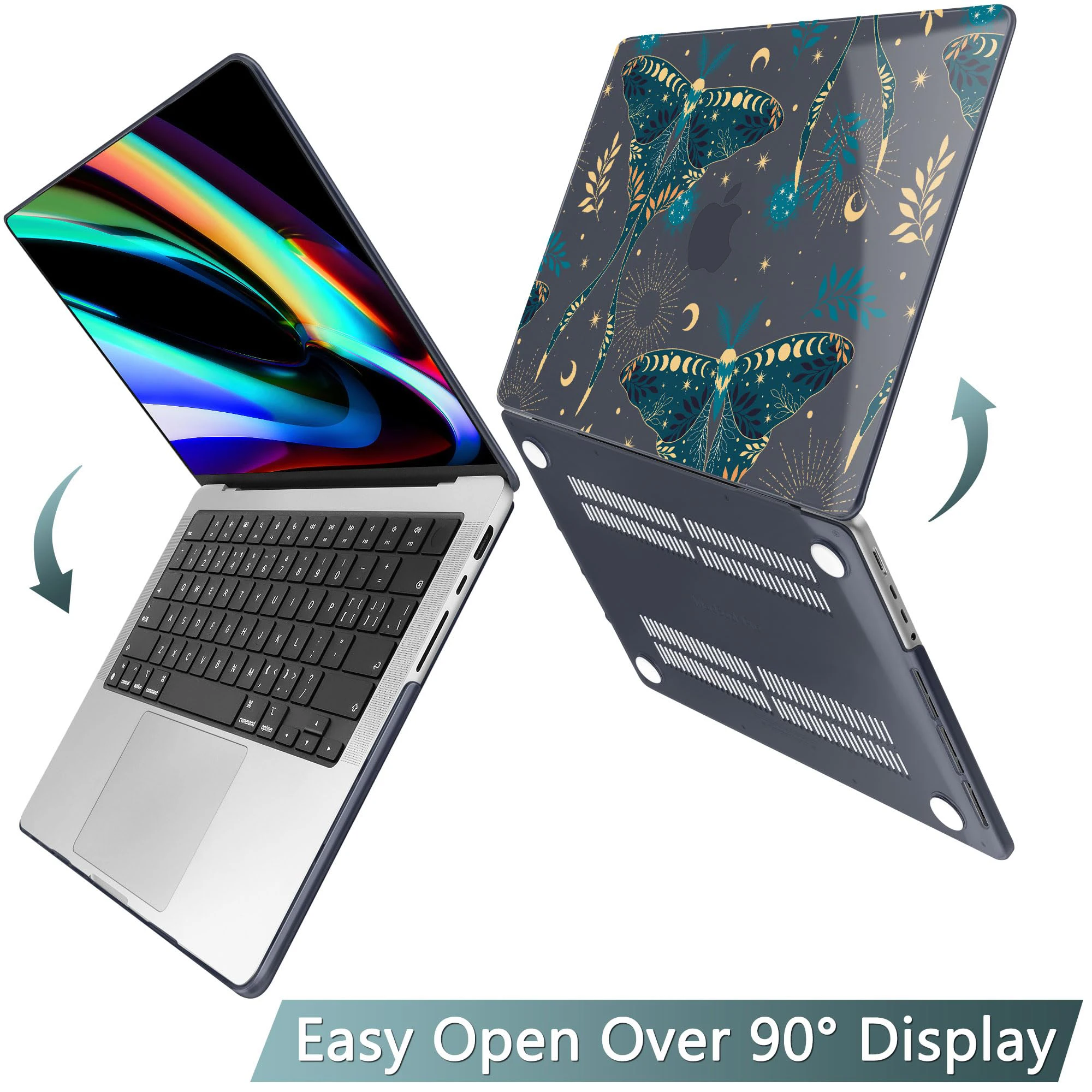 Чехол для ноутбука A2337 Macbook Air 13 M1 M2 m3 6 15 3 дюйма A2681 A3113 A2941 Cover 2021 2022 Shell Pro 14 16 A2992 A2991 2024