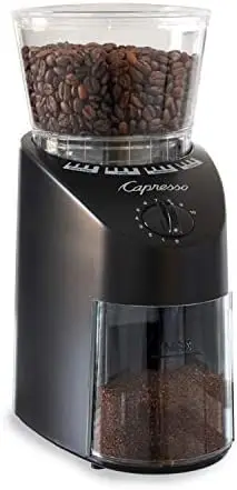 

Infinity Conical Burr Grinder, Black 8.8 oz
