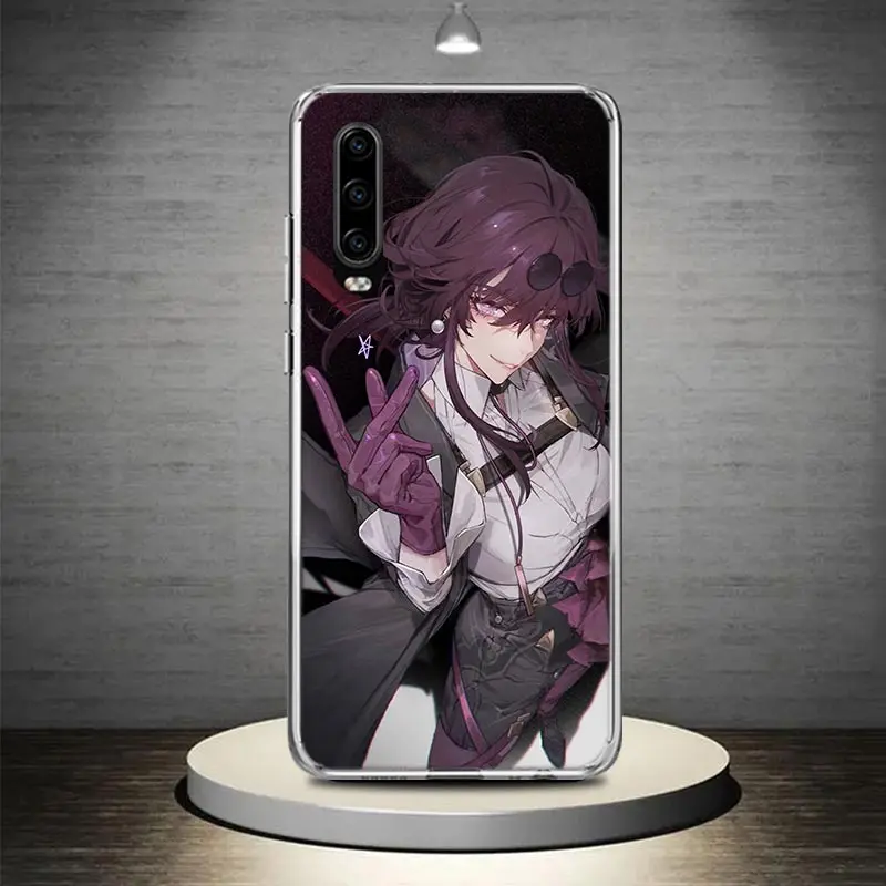 Чехол для телефона Honkai Star Rail Kafka Huawei P30 P40 P20 P10 Lite Mate 20 10 Pro Y5 Y6 Y7 Y9 P Smart Z 2019 Coque Funda