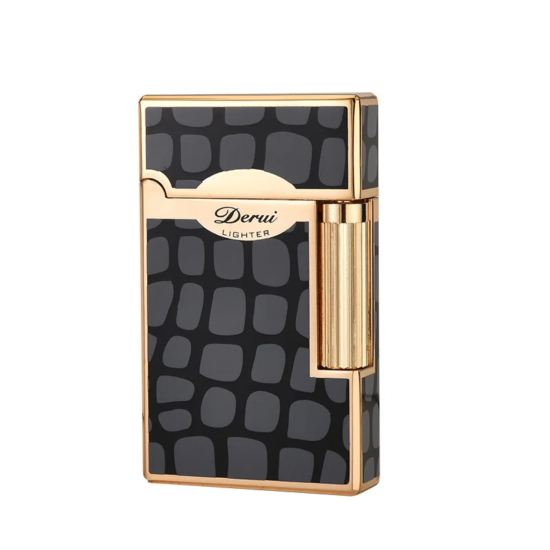 Kerosene Grinding Wheel Open Fire Side Striking High-end Gift Lighter