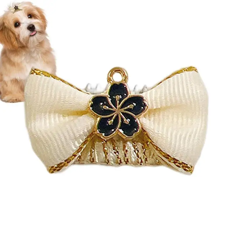 

Cute Dog Hair Clips Cute And Colorful Dog Hair Bow Dog Hair Accessories For Small Dogs Puppies Cats Topknot Grooming Hair