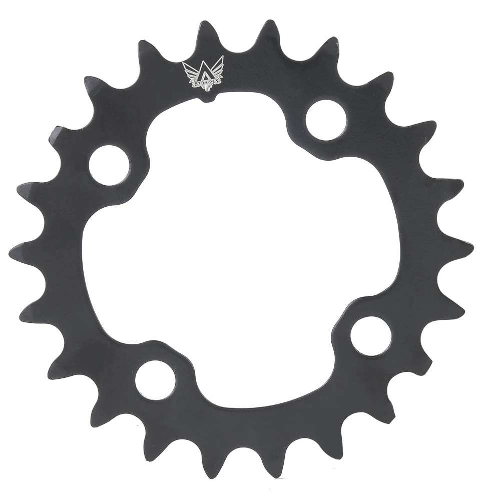 Круглая Звездочка из углеродистой стали для велосипеда BCD 22 т 104 мм 9 скоростей |