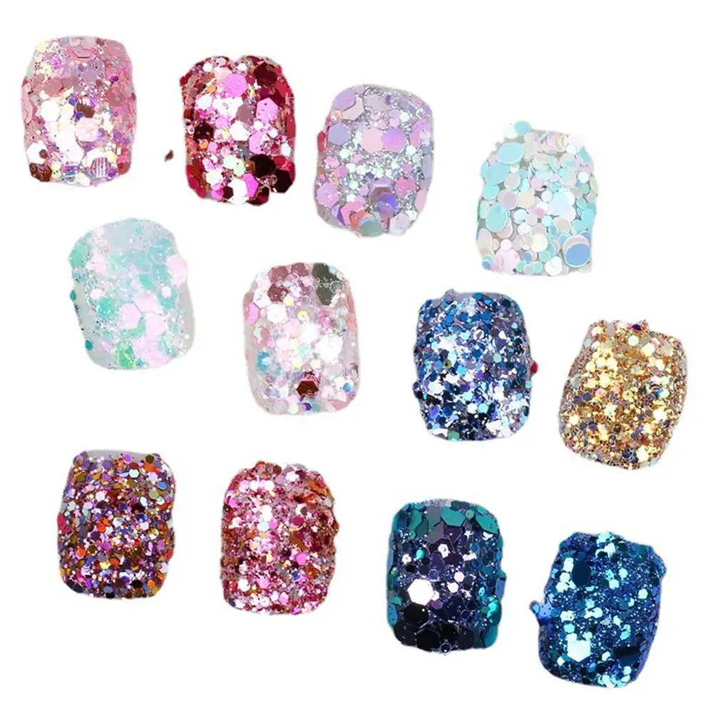 

Nail Enhancement Sequins Shiny Manicure Gems Jewelry Nail Patch Sequins For 3D Nails DIY Manicure Decorations Glitter Art Tools