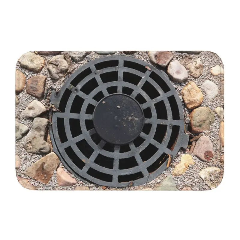 

Забавный 3D коврик для входной двери, противоскользящий коврик для кухни, ванной комнаты, крытый люк, сад, гостиная, домашний декор, коврик