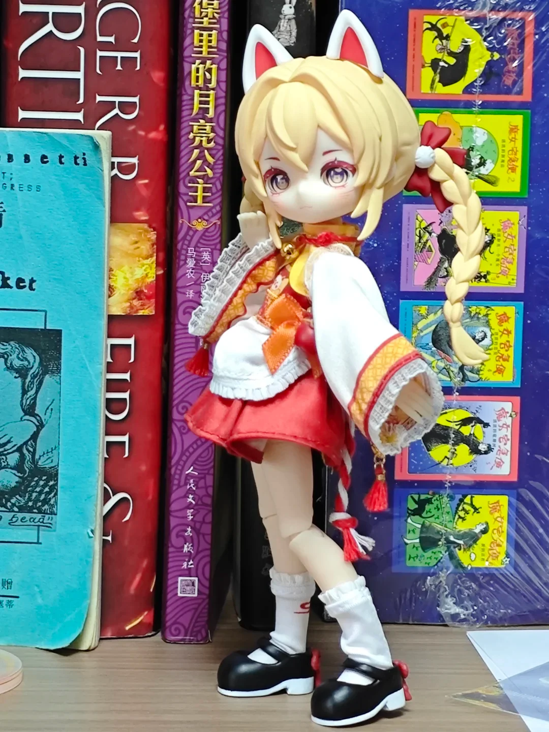Фото Nagi Bjd12 слепая коробка Beast Treading On The Wind Singing Series шарнирная фигурка модный коллекционный подарок №3