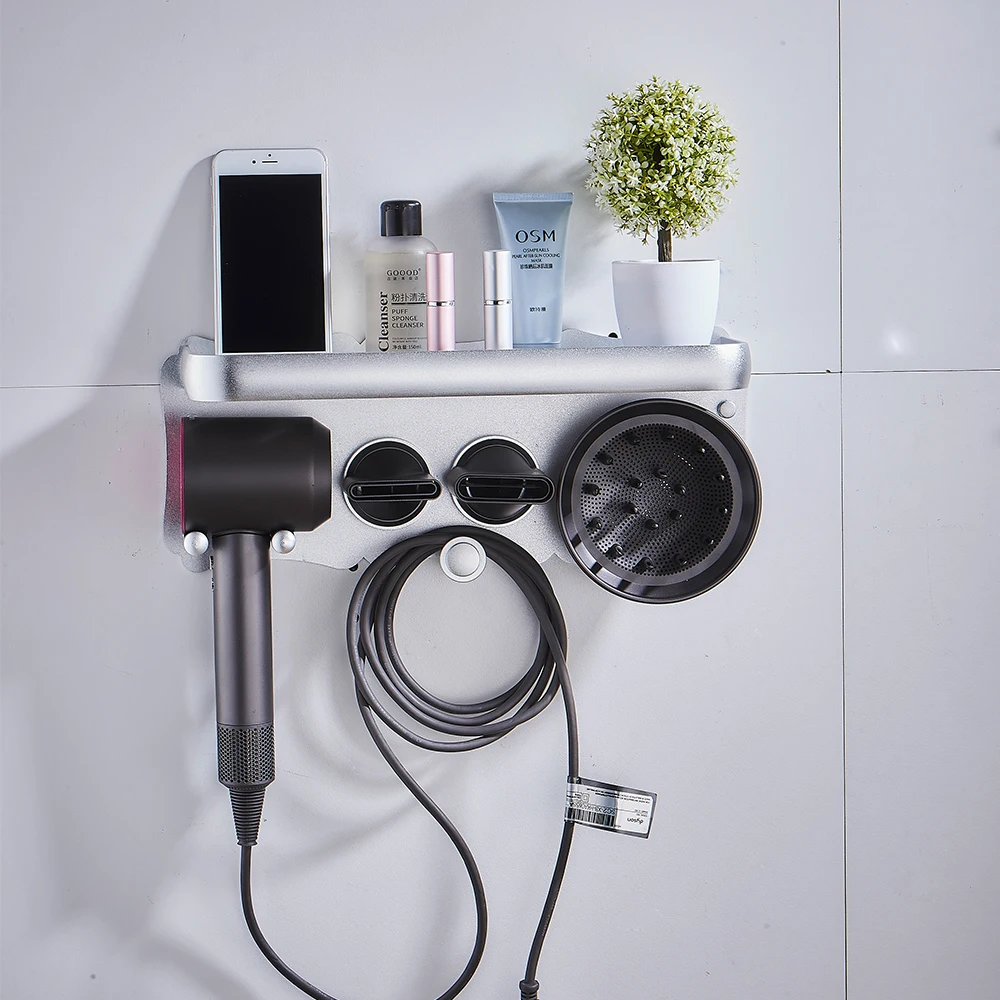 Полки для фена Dyson специальный держатель подставка ванной стеллаж хранения