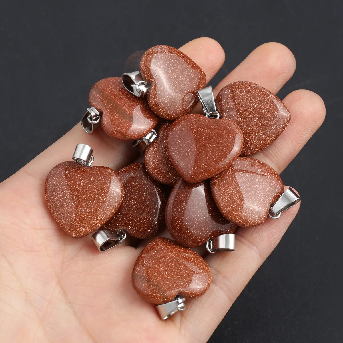 3 шт., Маленькая подвеска в виде золота