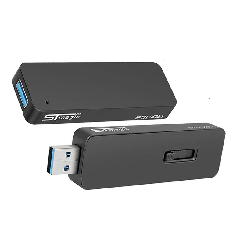 

Металлический флеш-накопитель Stmagic SSD SPT31 USB 500 Type C 128 Мб/с Внешний твердотельный диск 256 ГБ 512 ГБ 1 ТБ