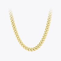 enfashion punk chunky chains stainless steel choker necklace women gold color simple link chain necklaces 2020 jewelry p203080