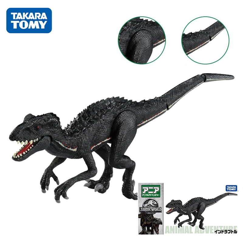

Takara Tomy Anlia Jurassic World Dinosaur Animal Model Toy Tyrannical Raptor for Children's Kids Birthday Gift 113287