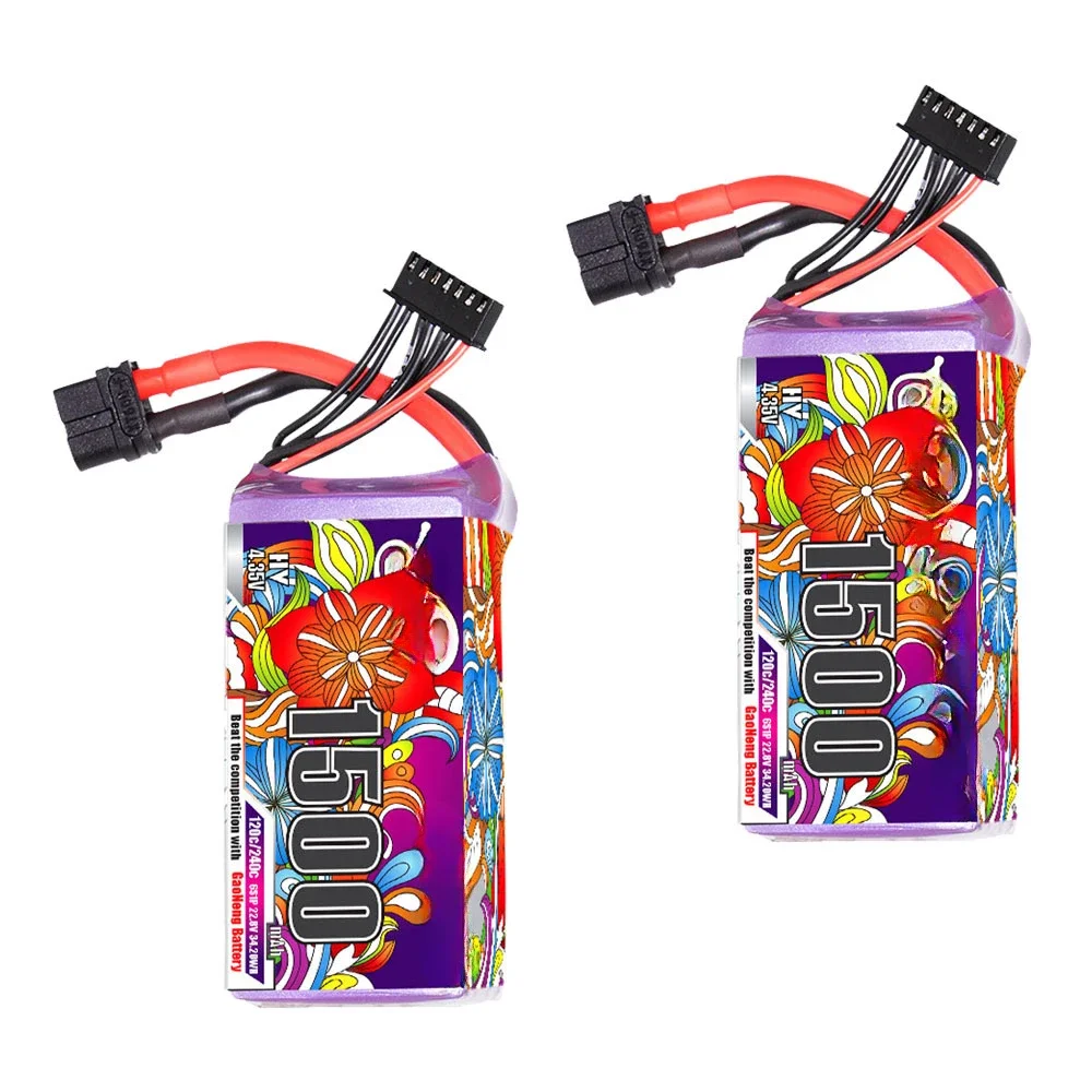 Для радиоуправляемого вертолета Quadcopter FPV Racing Drone запасные части HV 22 8 В 1500 мАч 120c/240c