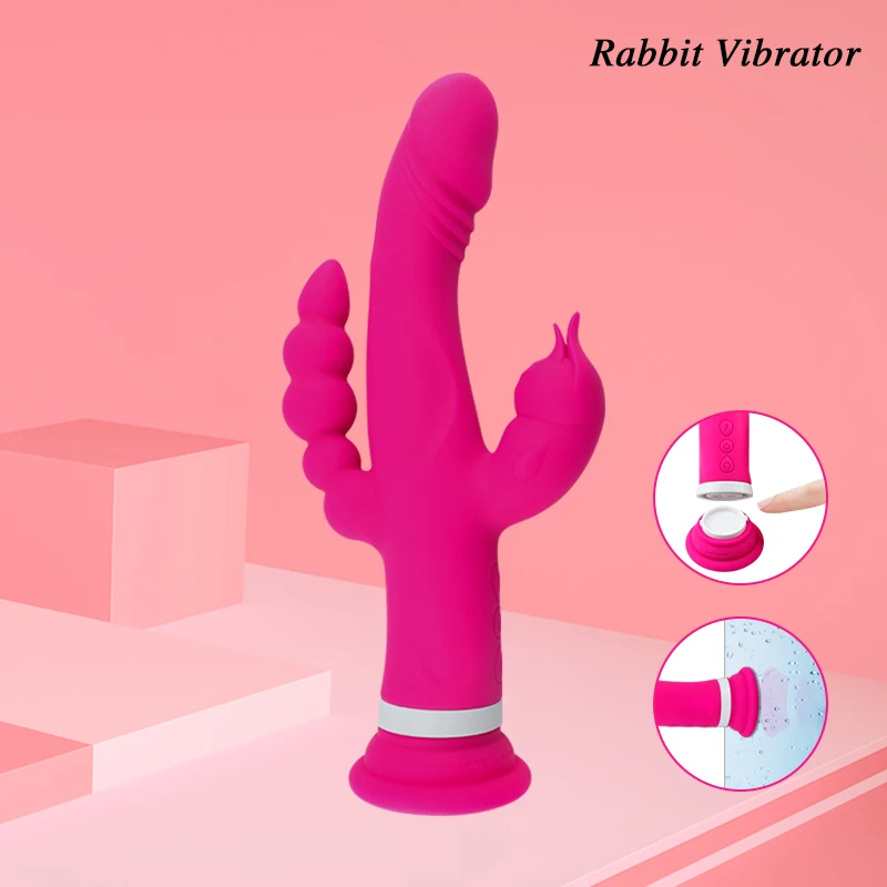 Съемная присоска для точки G Анальный 10 Вибрационный двойной моторный массажер