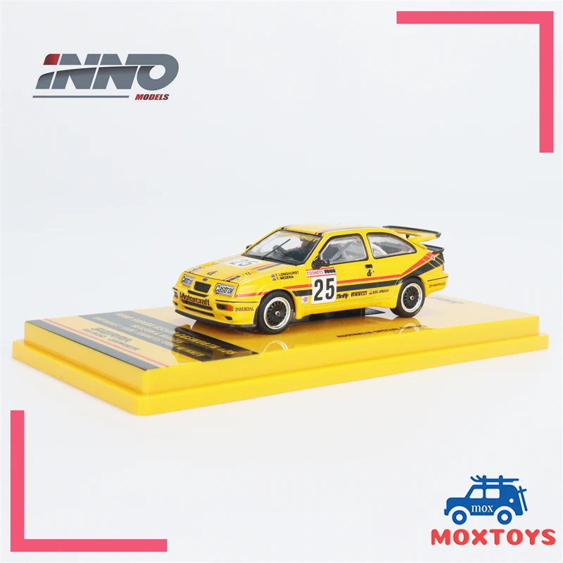 INNO 1:64 FORD SIERRA RS500 #25 BENSON &amp heклинья Bathurst 1000 Tooheys 1988 Winner AUSTRALIA SPECIAL EDITION литая модель