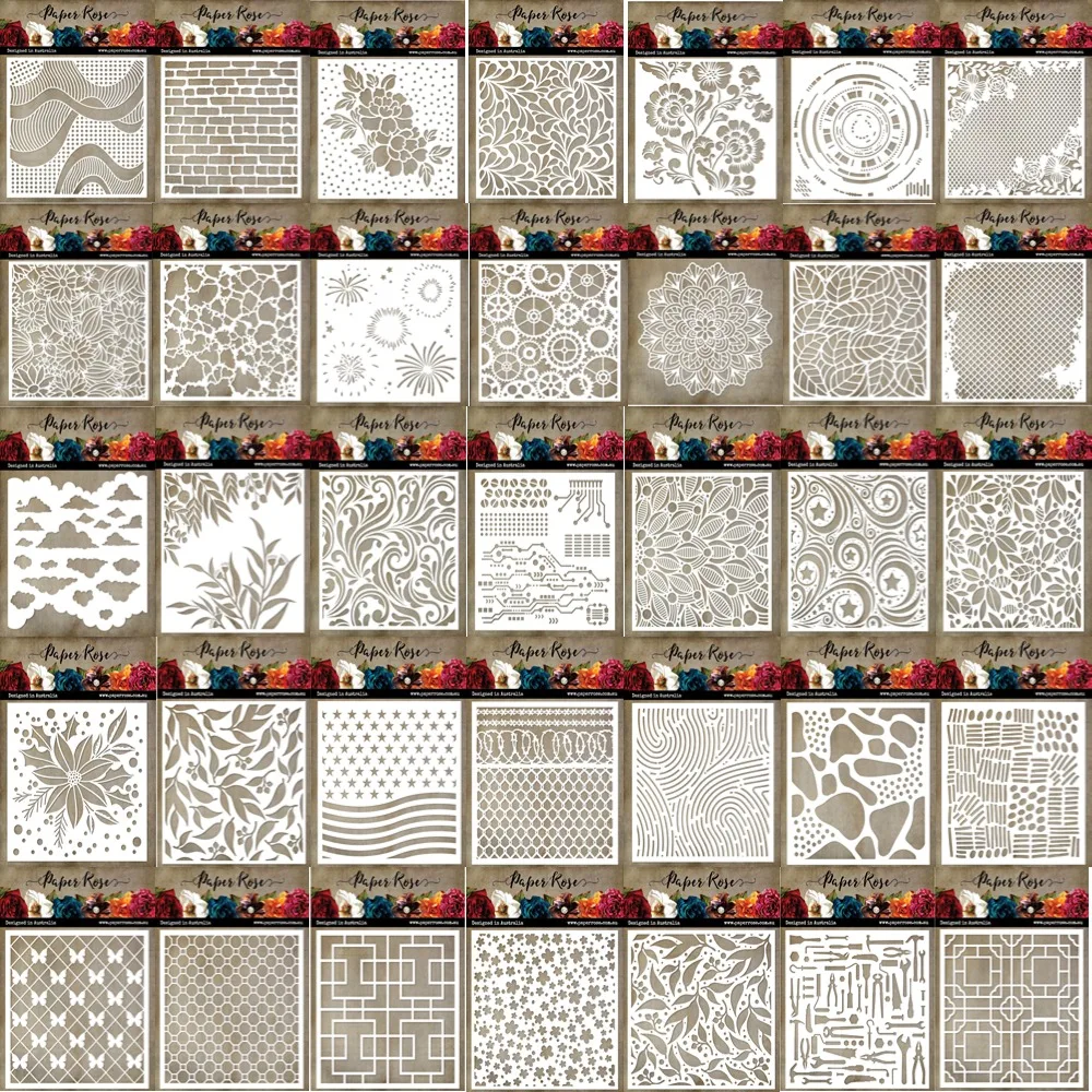 Большая распродажа трафареты узор граффити инструмент для рисования спрей