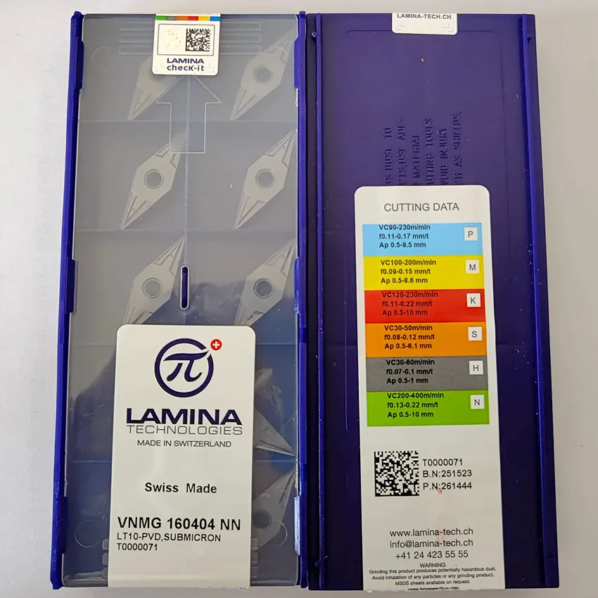 

VNMG160404NN LT10 / VNMG160408NN LT10 VNMG331 VNMG332 CNC carbide inserts 10PCS/BOX