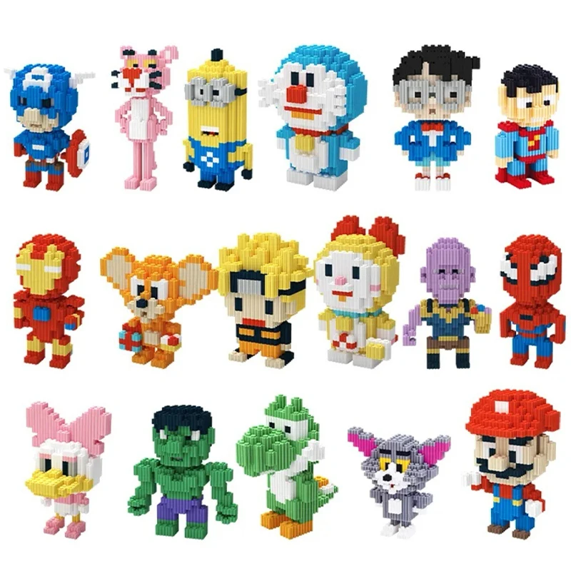 Строительные блоки Disney Микки и Минни строительные для мужчин настольные