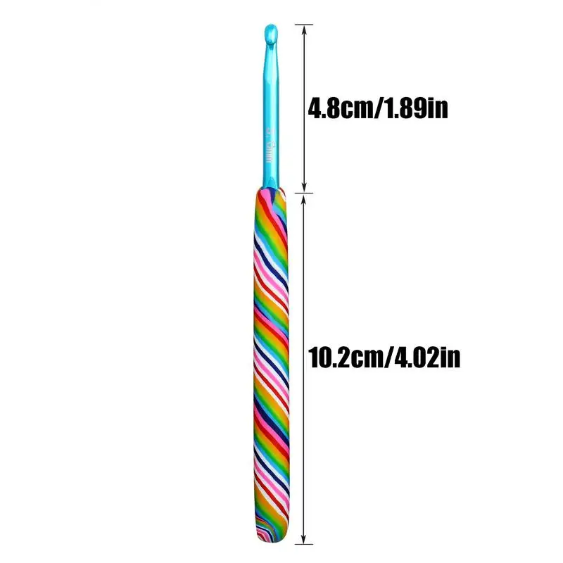 Мягкий теплый набор крючков для вязания крючком Набор игл с мягкой ручкой