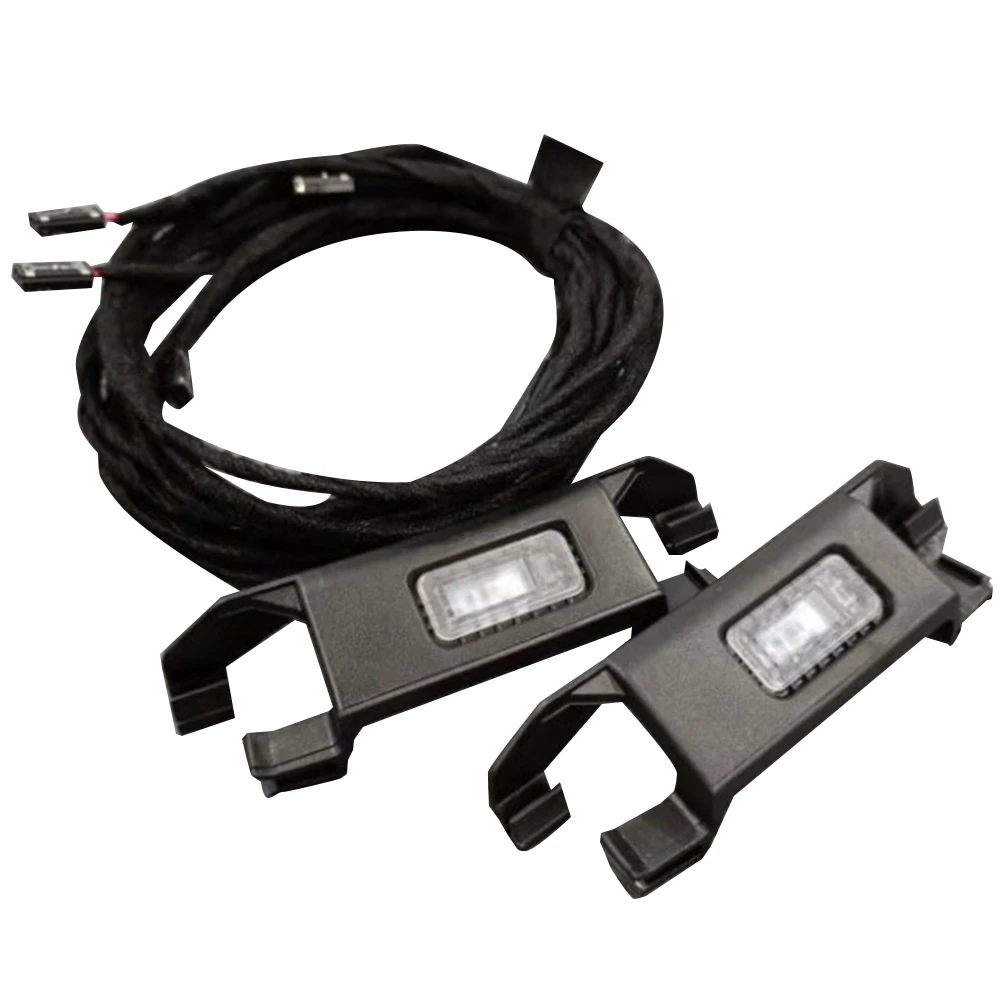 

12V LED Car Rear Foot Pit Lamp for Jetta ID.4 Tayron T-Roc Talagon T-Cross Tiguan MK2 2GD947307 5TD947409 2GD947409