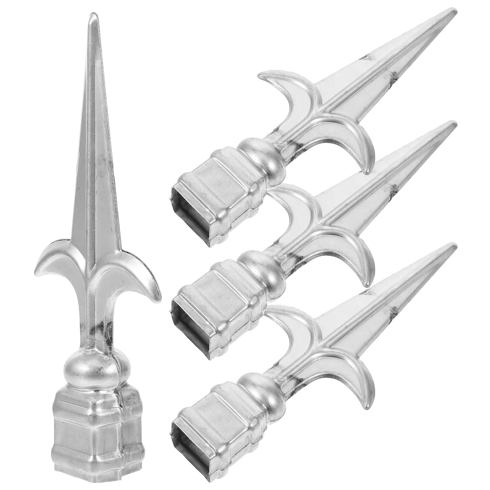 

4pcs Fence Finials Heavy Duty Tops Outdoor Post Finials for Fences Decks Railings