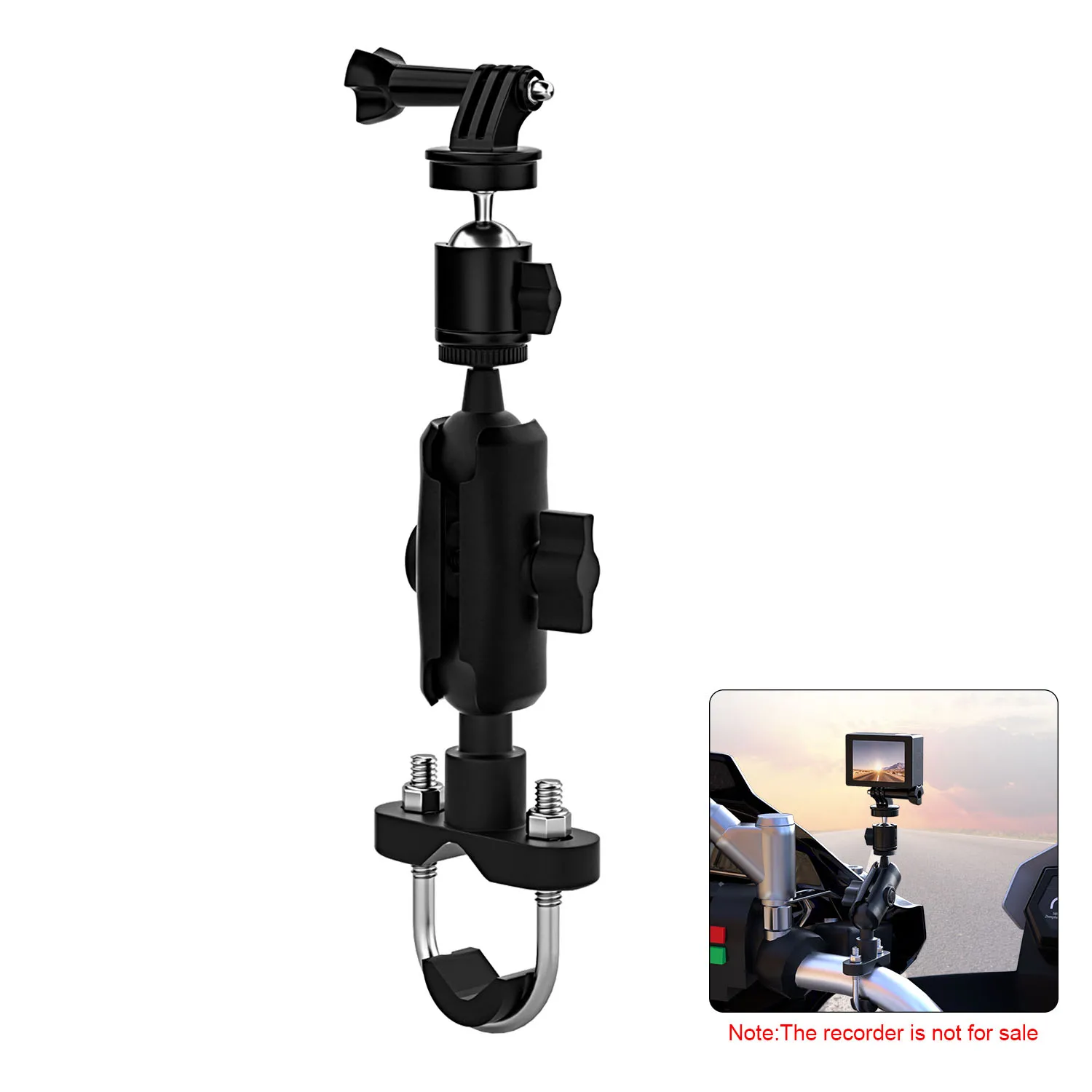 

Motorcycle sports camera driving recorder bracket bicycle electric vehicle universal multiple equipment mobile phone bracket