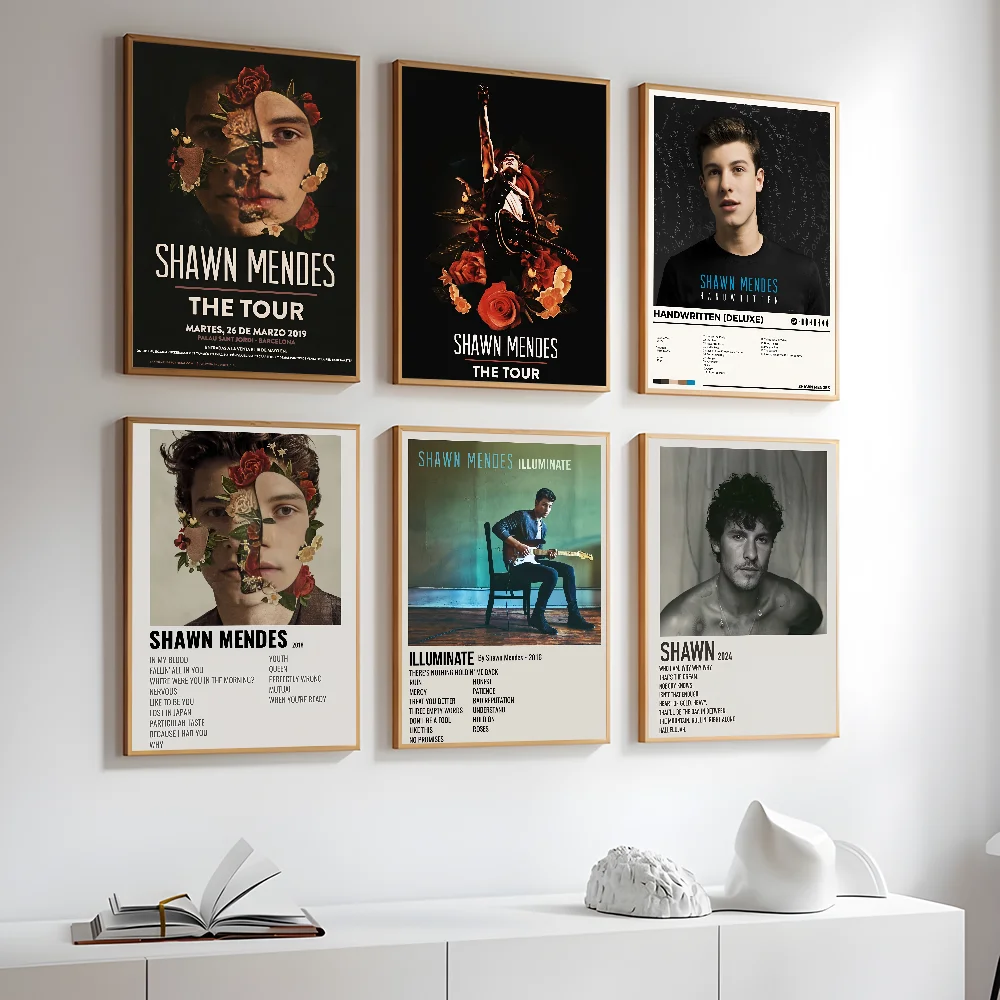 S-ShawnS M-Mendes обложка альбома плакат липкая настенная художественная печать