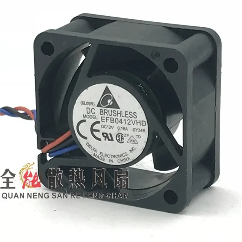 Фото Оригинальный вентилятор охлаждения EFB0412VHD 12V 0.18A для блока питания коммутатора Cisco 2811 №2