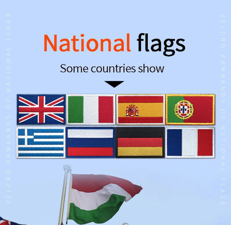 

Инфракрасные Светоотражающие ИК-тактические нашивки с российским флагом, советские флаги с вышивкой шевроном, нашивки с советским флагом, ...