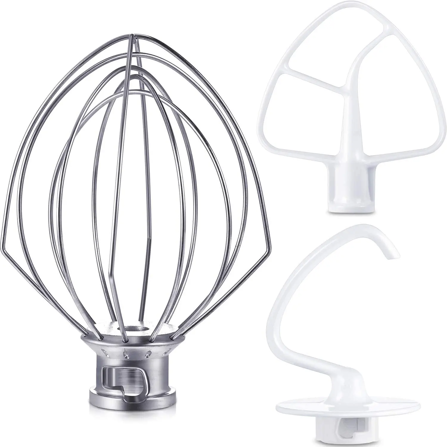 Комплект блендера для крючка теста K45DH проволочного венчика K45WW скребка с плоским