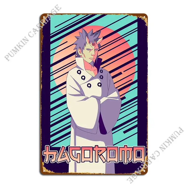 

Металлические знаки Hagoromo Otsutsuki, забавная кухня, паб, создание оловянного знака, плакат